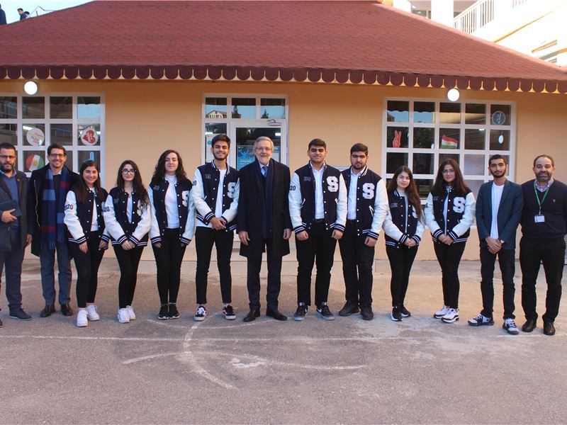 SABIS President Mr. Carl Bistany recently visited the International School of Choueifat ─ Erbil